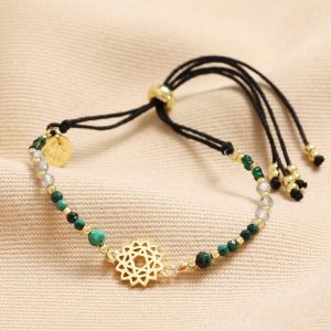 Bracelets | Heart Chakra Charm Bracelet in Gold – Womens Bracelets Bracelets