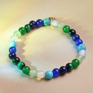 Bracelets | Pride Semi-Precious Beaded Bracelet in Blue – Womens Bracelets Bracelets