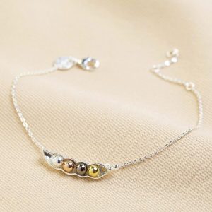 Bracelets | Silver Four Peas In a Pod Bracelet – Womens Bracelets Bracelets