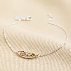 Bracelets | Silver Three Peas In a Pod Bracelet – Womens Bracelets Bracelets