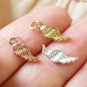 Charms, Chains & Pins | Sterling Silver Wing Charm – Womens Charms, Chains & Pins Charms, Chains & Pins