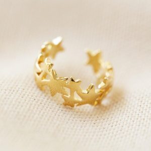 Earrings | Star Ear Cuff in Gold – Womens Earrings Earrings