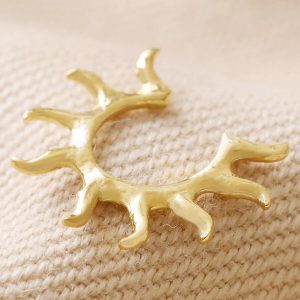 Earrings | Sun Ear Cuff in Gold – Womens Earrings Earrings