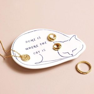 Jewellery Storage | Cat Quote Trinket Dish – Womens Jewellery Jewellery Storage