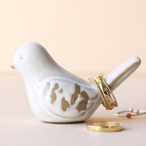 Jewellery Storage | Ceramic Bird Ring Holder – Womens Jewellery Jewellery Storage