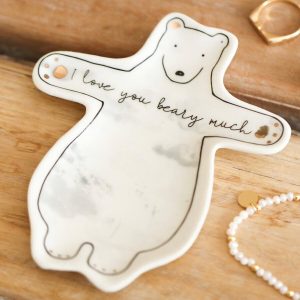 Jewellery Storage | ‘I Love You Beary Much’ Trinket Dish – Womens Jewellery Jewellery Storage