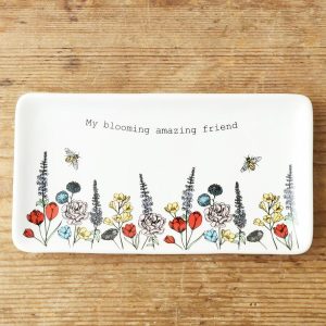 Jewellery Storage | Long Wildflower Amazing Friend Trinket Dish – Womens Jewellery Jewellery Storage