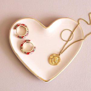 Jewellery Storage | Pink Heart Trinket Dish – Womens Jewellery Jewellery Storage