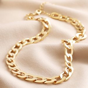 Necklaces | Chunky Chain Necklace in Gold – Womens Jewellery Necklaces