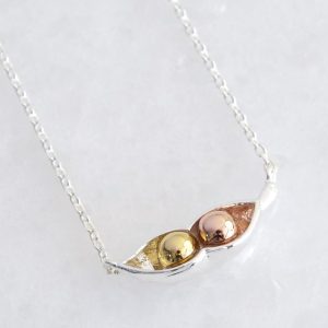 Necklaces | Silver Two Peas in a Pod Necklace – Womens Jewellery Necklaces