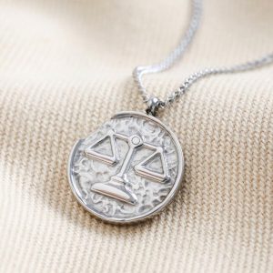 Necklaces | Stainless Steel Libra Pendant Necklace – Womens Jewellery Necklaces