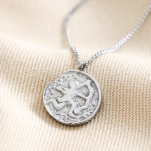 Necklaces | Stainless Steel Sagittarius Pendant Necklace – Womens Jewellery Necklaces