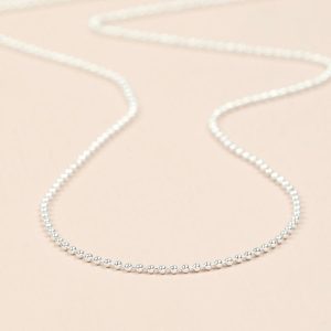 Necklaces | Sterling Silver Ball Chain – Womens Charms, Chains & Pins Charms, Chains & Pins