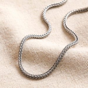 Necklaces | Sterling Silver Foxtail Chain Necklace – Mens Jewellery Mens