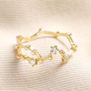 Rings | Adjustable Constellation Ring in Gold – Womens Jewellery Rings