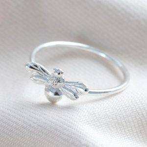 Rings | Sterling Silver Bee Ring – Womens Jewellery Rings