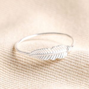 Rings | Sterling Silver Feather Ring – Womens Jewellery Rings