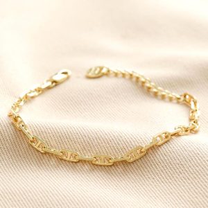 Bracelets | Anchor Chain Bracelet in Gold – Womens Bracelets Bracelets