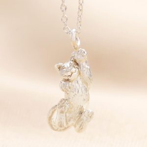 Necklaces | Cat Pendant Necklace in Silver – Womens Jewellery Necklaces