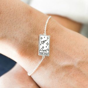 Bracelets | Silver The Star Tarot Card Bracelet – Womens Bracelets Bracelets